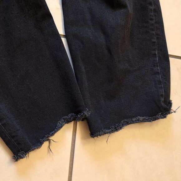 Everlane The way High Jean Organic Cotton Black Size 32 Crop - Picture 7 of 9